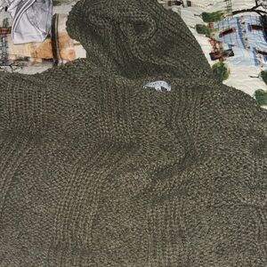 FAVLUX Olive Turtleneck Sweater for women men or kid